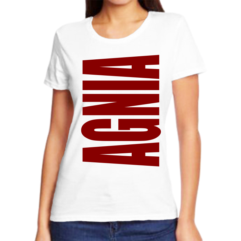 

Футболка женская белая 44 р-р агния, Белый, fzh_agnia