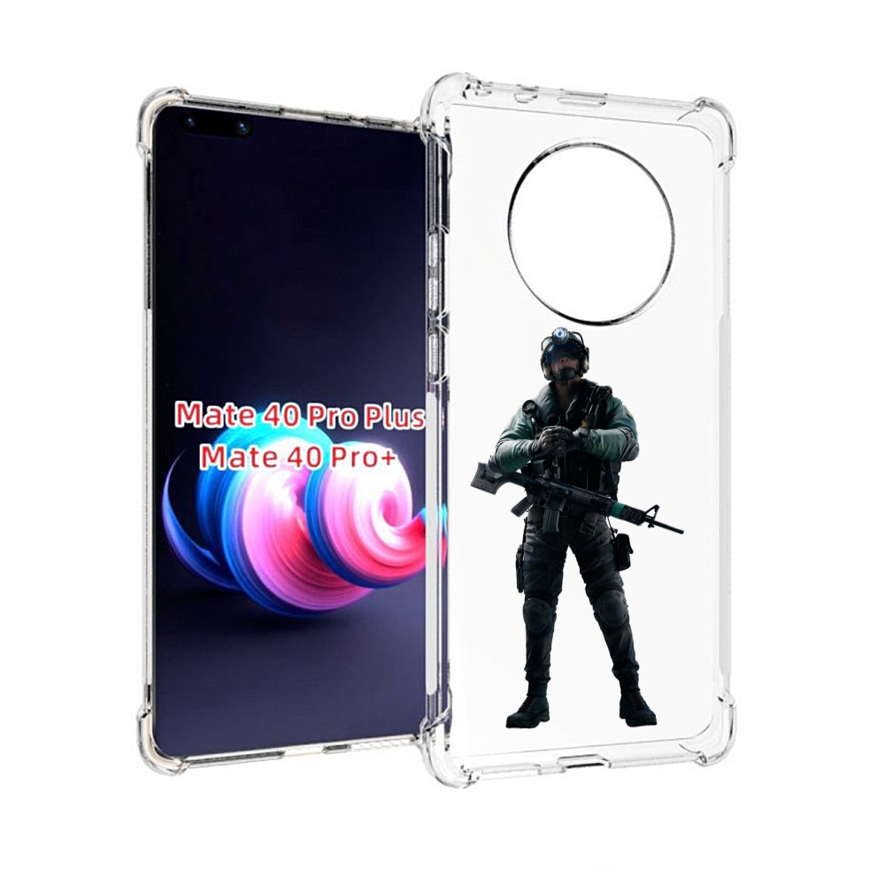 

Чехол MyPads Tom-Clancy's-Rainbow-Six-2 для Huawei Mate 40 Pro+ Plus, Прозрачный, Tocco