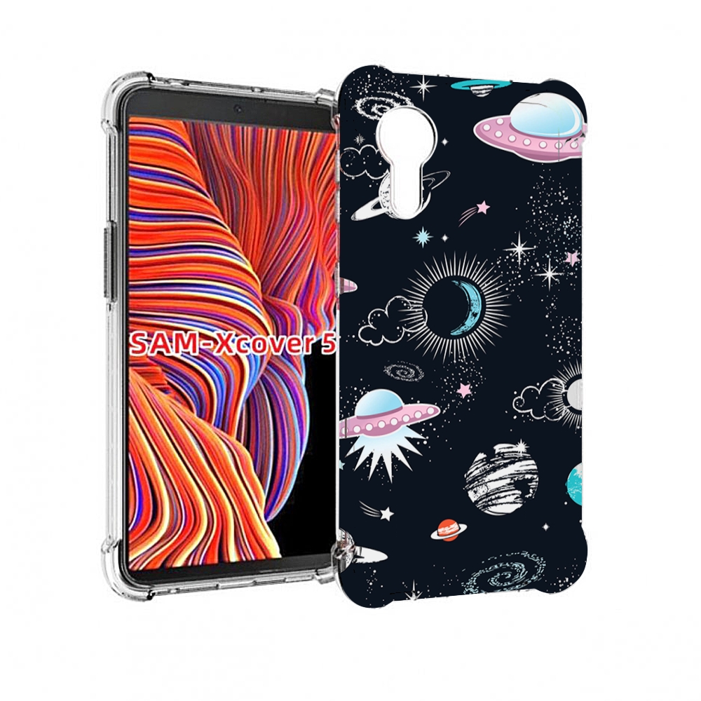 

Чехол MyPads космос-мини-картинки для Samsung Galaxy Xcover 5, Прозрачный, Tocco