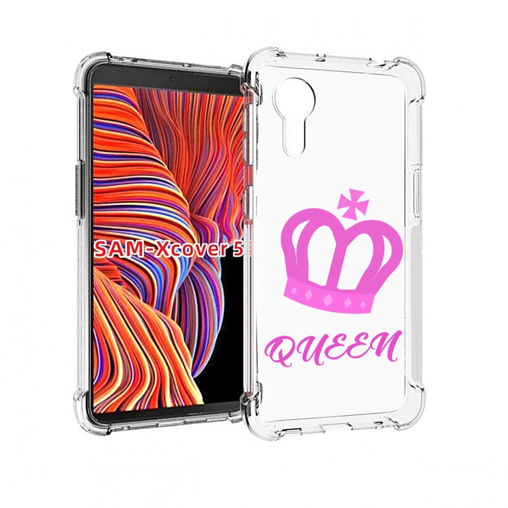 

Чехол MyPads корона-королевы-розовый для Samsung Galaxy Xcover 5, Прозрачный, Tocco