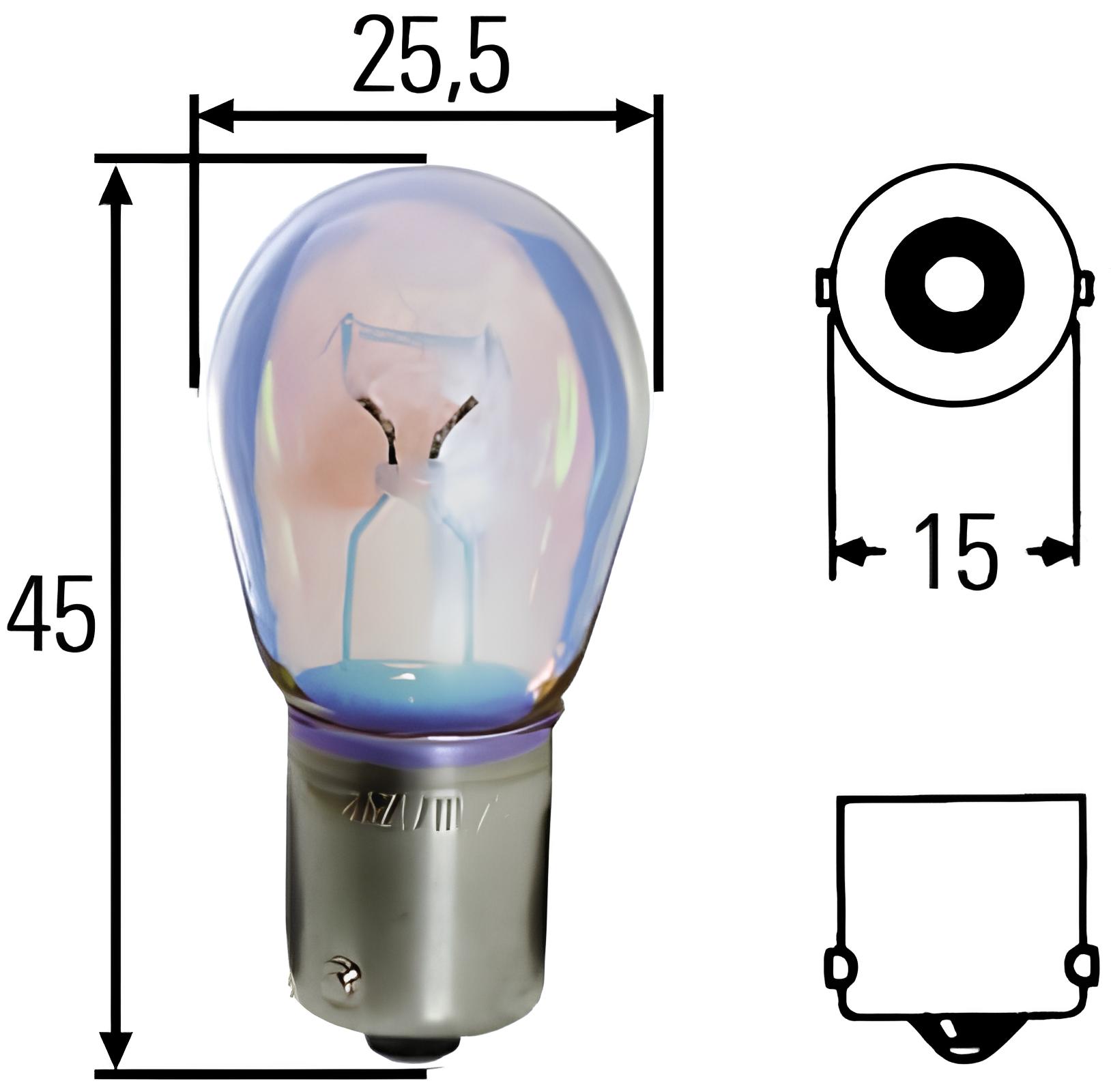 

Лампа Hella 21W BA15s 8GA 002 073-121