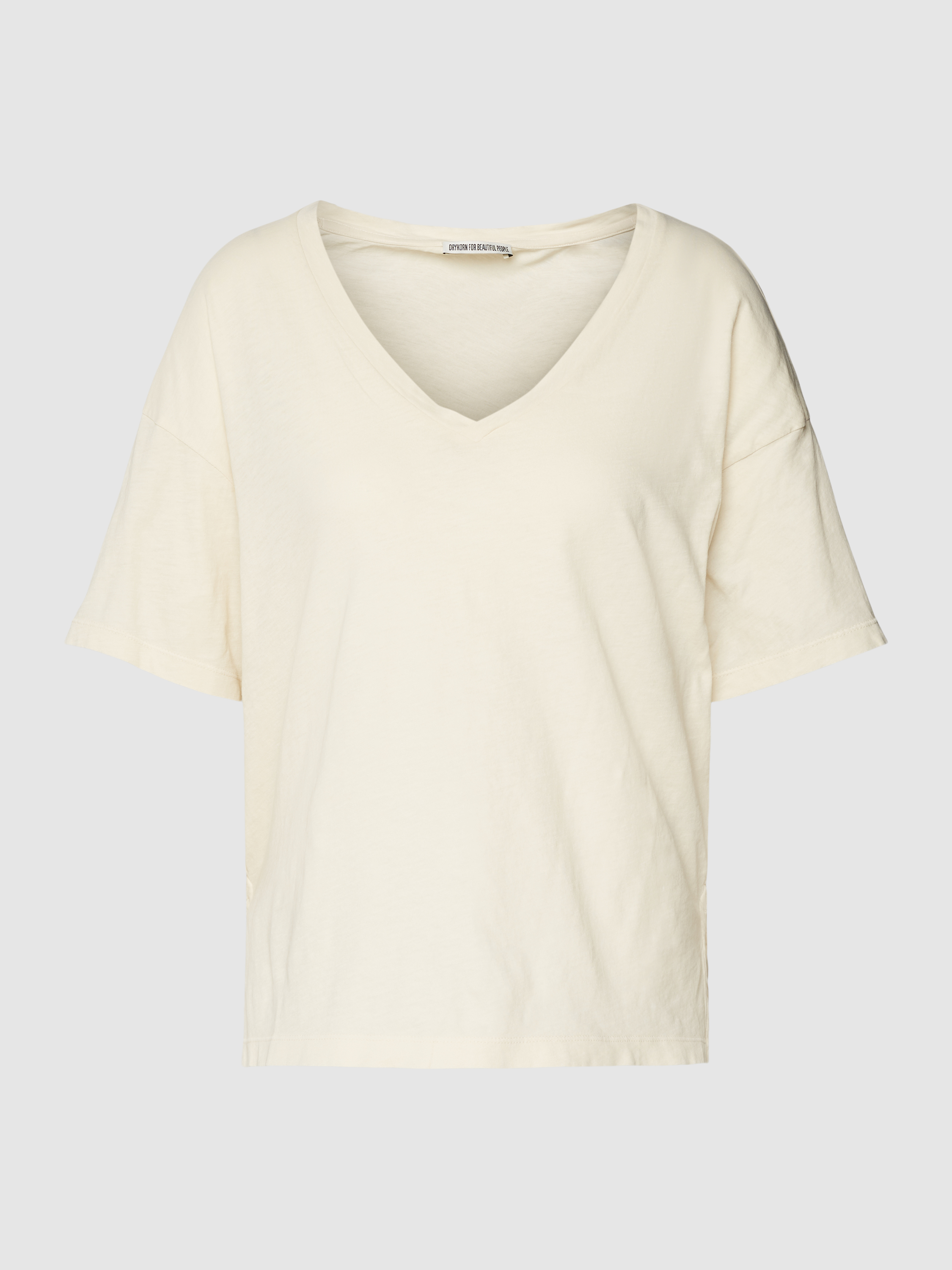 

Футболка женская DRYKORN 1792306 бежевая S (доставка из-за рубежа), Бежевый, 1792306