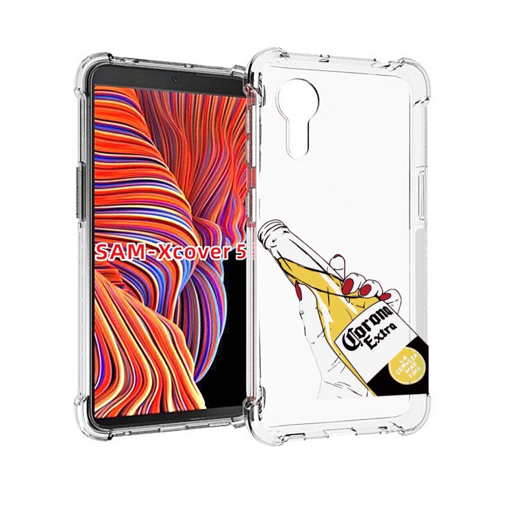 

Чехол MyPads корона екстра для Samsung Galaxy Xcover 5, Прозрачный, Tocco