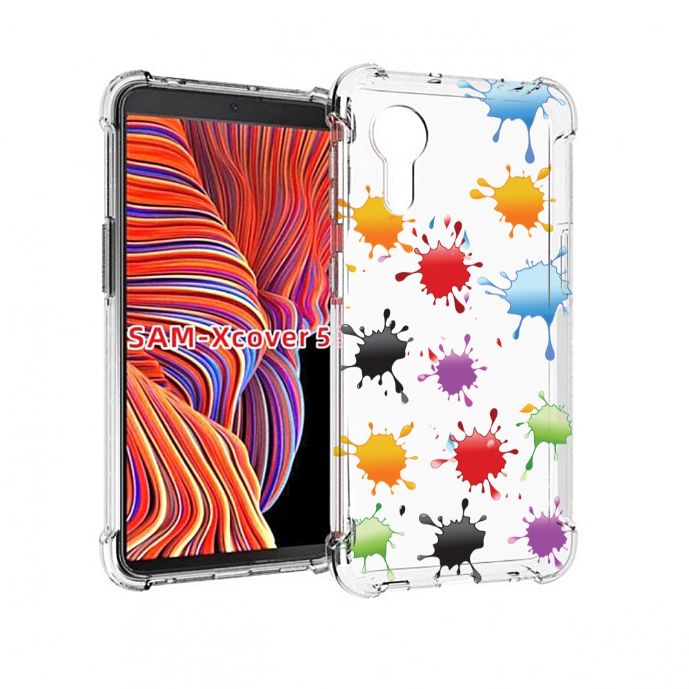 

Чехол MyPads кляксы для Samsung Galaxy Xcover 5, Прозрачный, Tocco