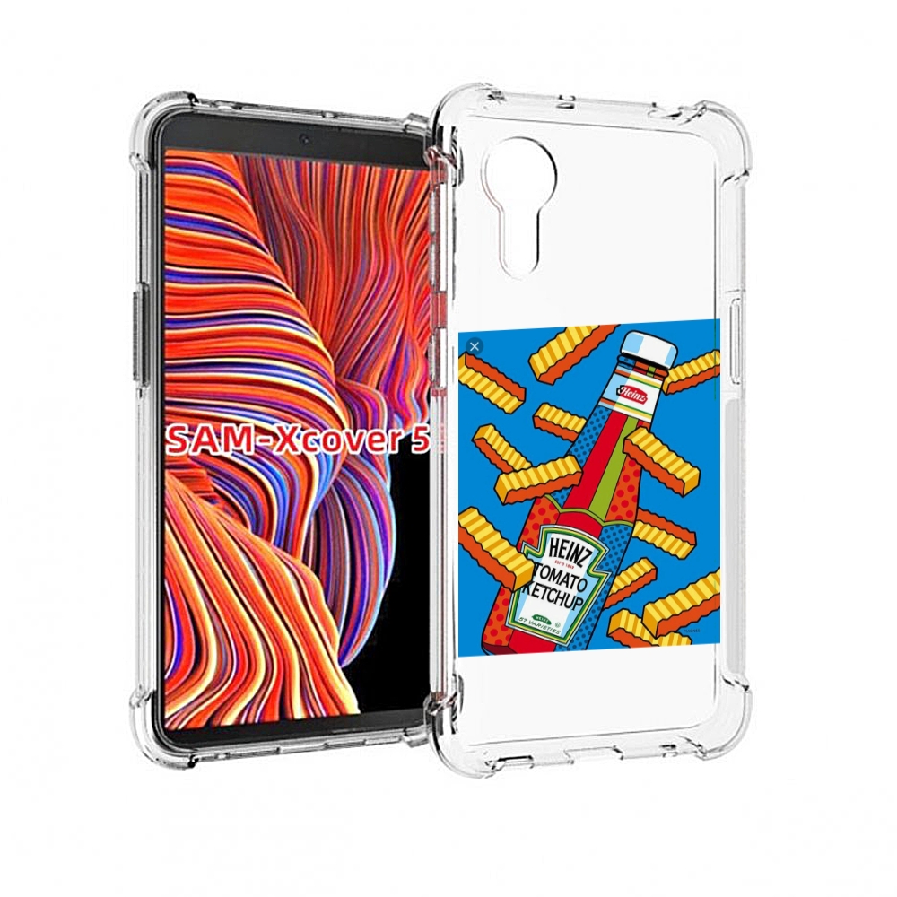 

Чехол MyPads картошка с соусом для Samsung Galaxy Xcover 5, Прозрачный, Tocco