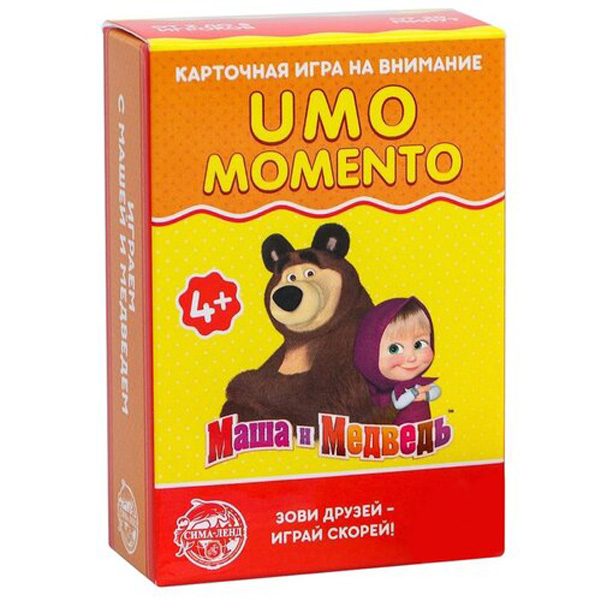фото Настольная игра "umo momento", маша и медведь