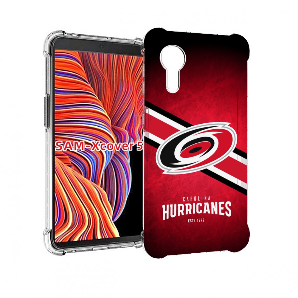 

Чехол MyPads каролина харрикеинс мужской для Samsung Galaxy Xcover 5, Прозрачный, Tocco
