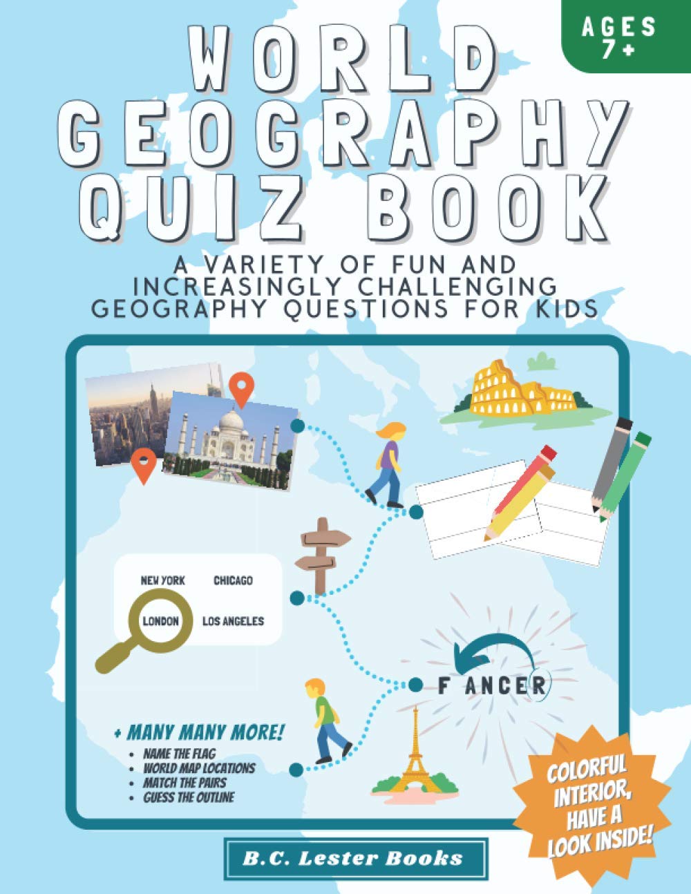 

World geography quiz book. B.c. Lester Books, Books