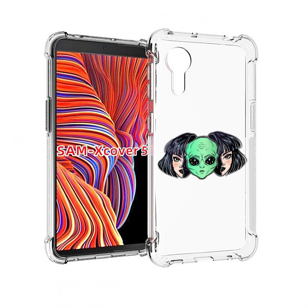 

Чехол MyPads инопланетянин в девочке женский для Samsung Galaxy Xcover 5, Прозрачный, Tocco