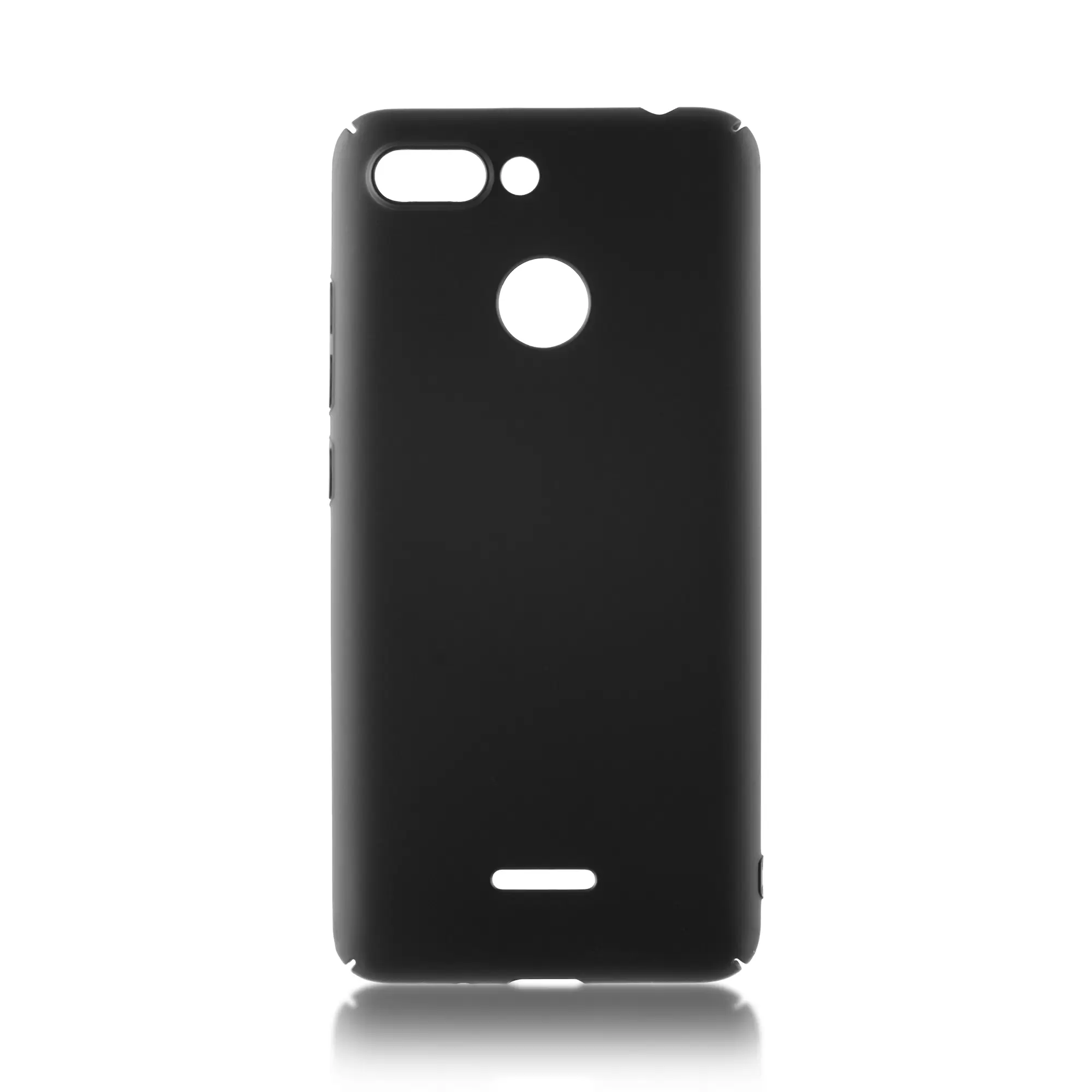 Накладка PC для Xiaomi Redmi 6 с Soft Touch покрытием черная