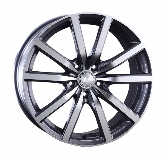 

Колесный диск LS 841 (GMF) 8xR18 ET35 5*114.3 D73.1, Серый;серебристый