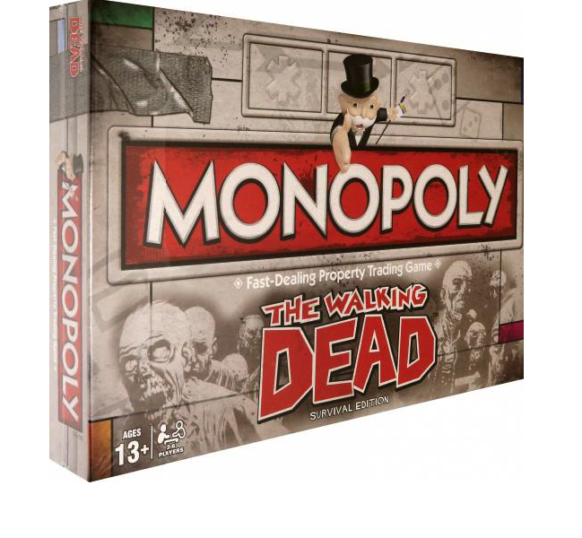 

Настольная игра Монополия - Ходячие Мертвецы, Ходячие Мертвецы (Walking Dead) на английском языке