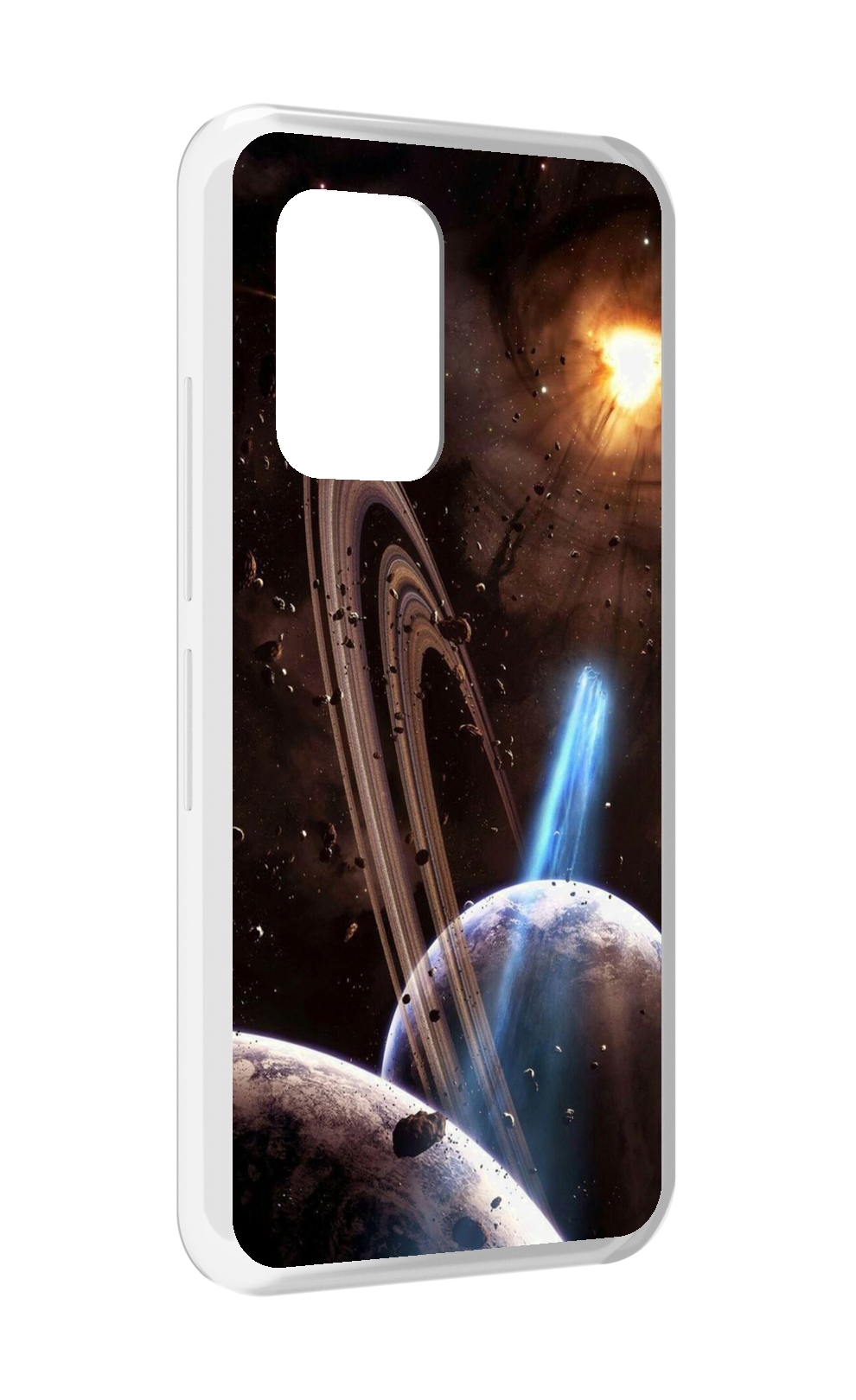 

Чехол MyPads сатурн в космосе для UMIDIGI Bison GT, Прозрачный, Tocco