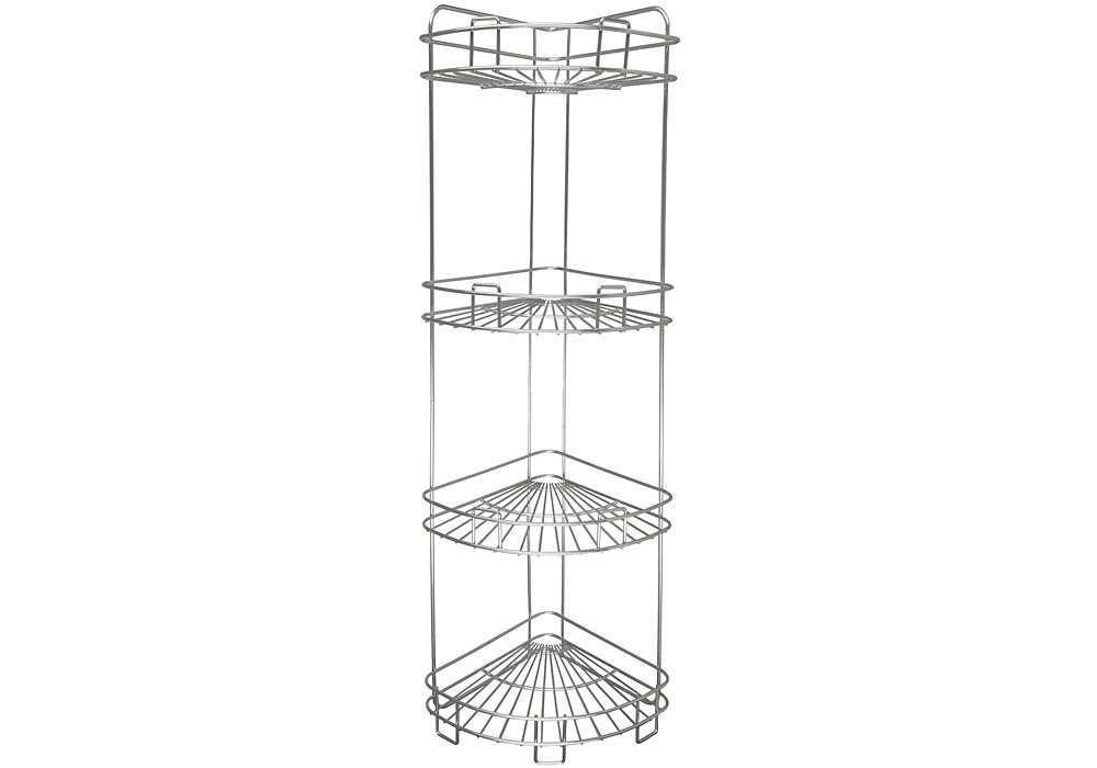 фото Полка 4-ярусная угловая напольно-настенная rosenberg rus-385028-4 zn