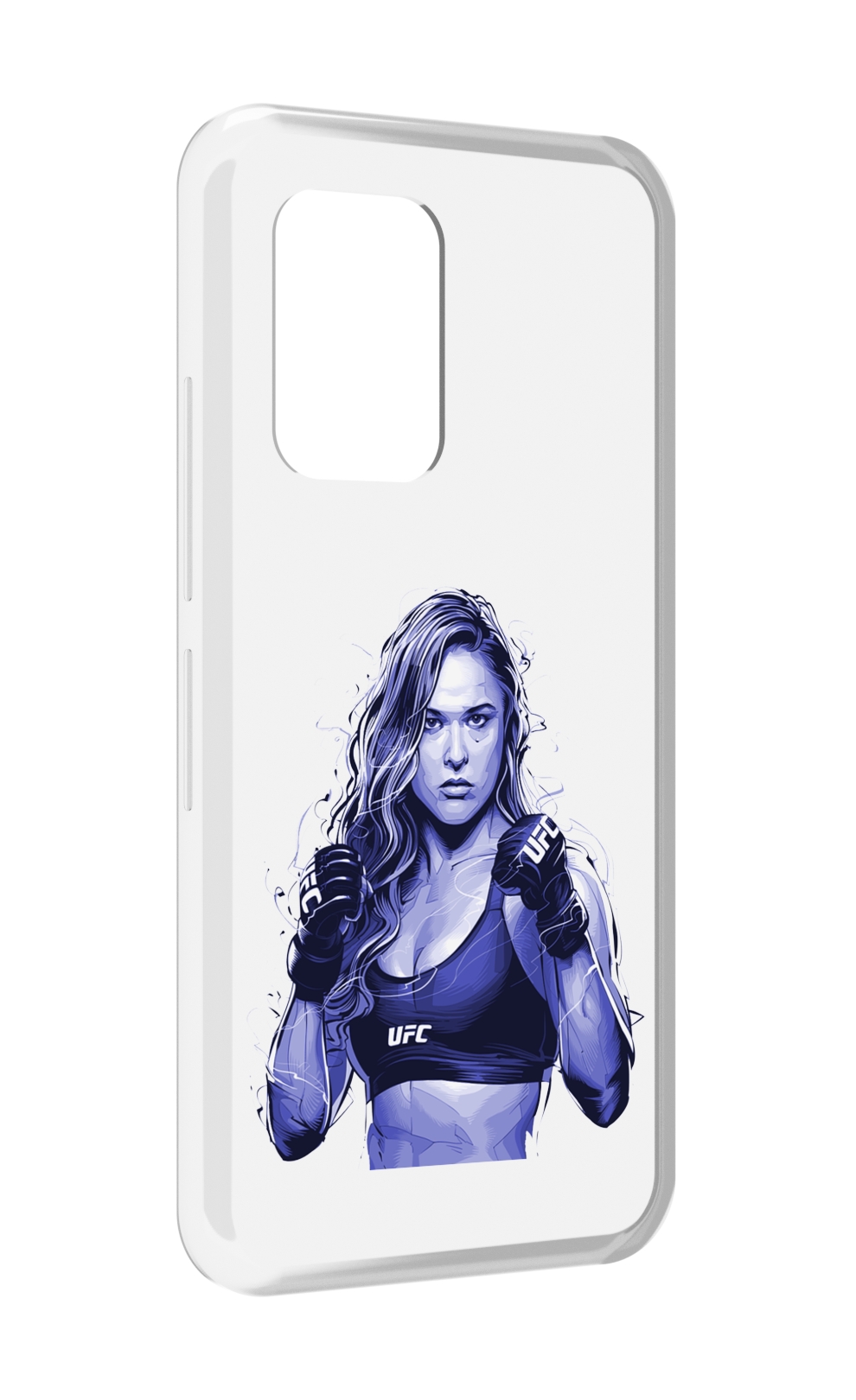 

Чехол MyPads ронда-роузи-юфс для UMIDIGI Bison GT, Прозрачный, Tocco