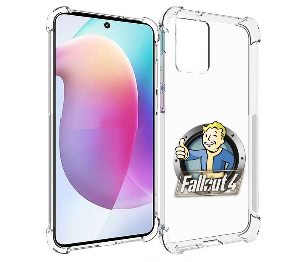 

Чехол MyPads Fallout-4 для Motorola Edge 30 Neo, Прозрачный, Tocco
