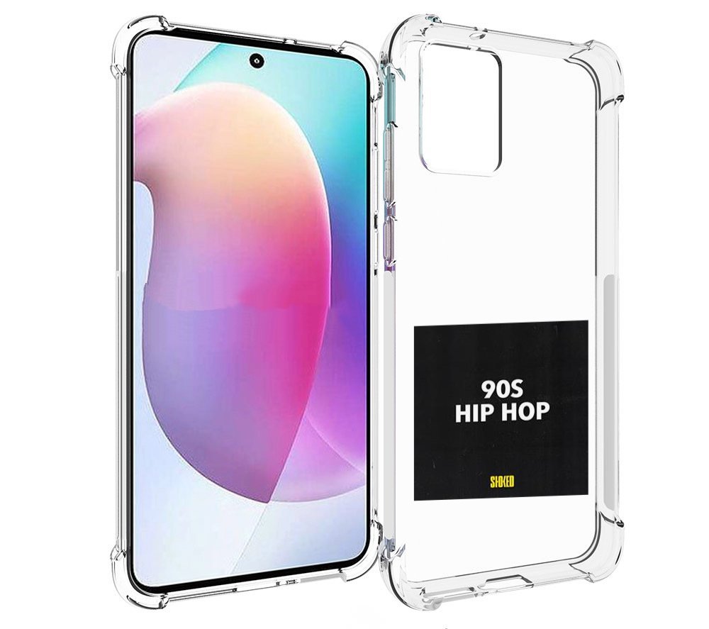 

Чехол MyPads Eazy-E 90S Hip Hop для Motorola Edge 30 Neo, Прозрачный, Tocco