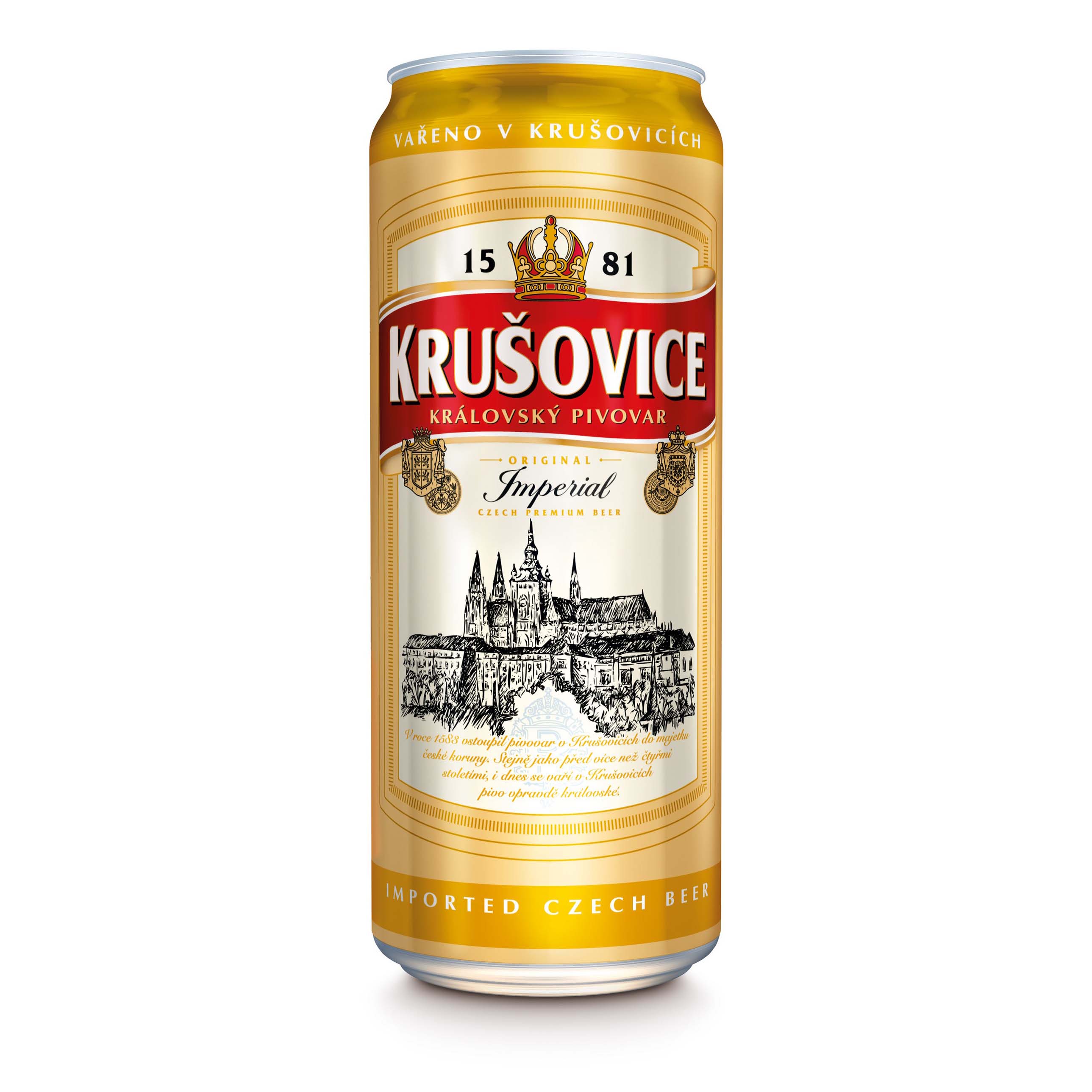 

Пиво Krusovice Imperial светлое 5,0% 0,5 л
