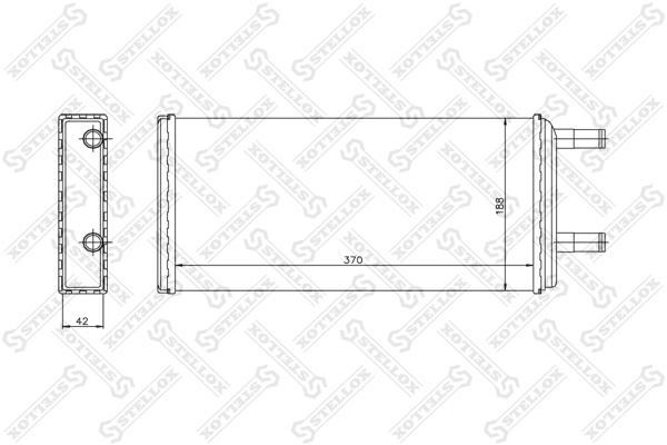 

Радиатор Stellox 1035233SX