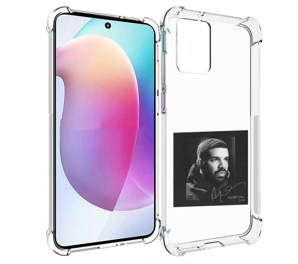 

Чехол MyPads Drake - Scorpion для Motorola Edge 30 Neo, Прозрачный, Tocco