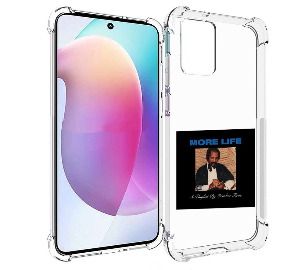 

Чехол MyPads Drake - More Life для Motorola Edge 30 Neo, Прозрачный, Tocco