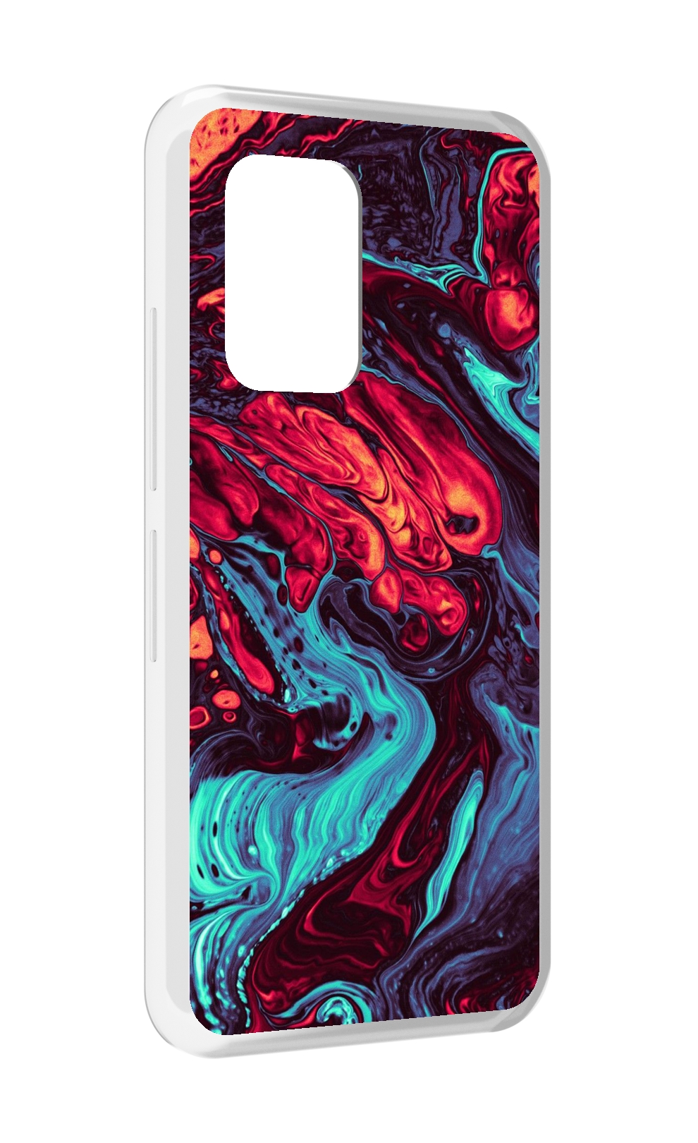 

Чехол MyPads разбавленная краска для UMIDIGI Bison GT, Прозрачный, Tocco
