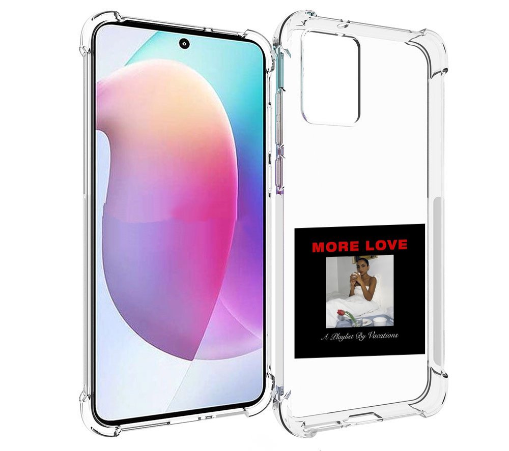 

Чехол MyPads Drake & Sade - More Love для Motorola Edge 30 Neo, Прозрачный, Tocco