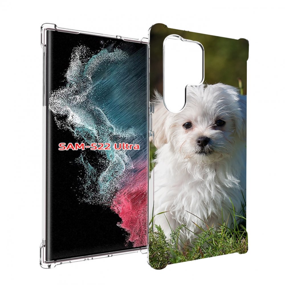 

Чехол MyPads мальтииская-болонка для Samsung Galaxy S23 Ultra, Прозрачный, Tocco