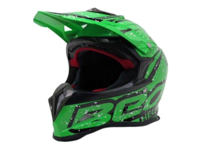 фото Шлем beon b-602 xprime green/black, размер l