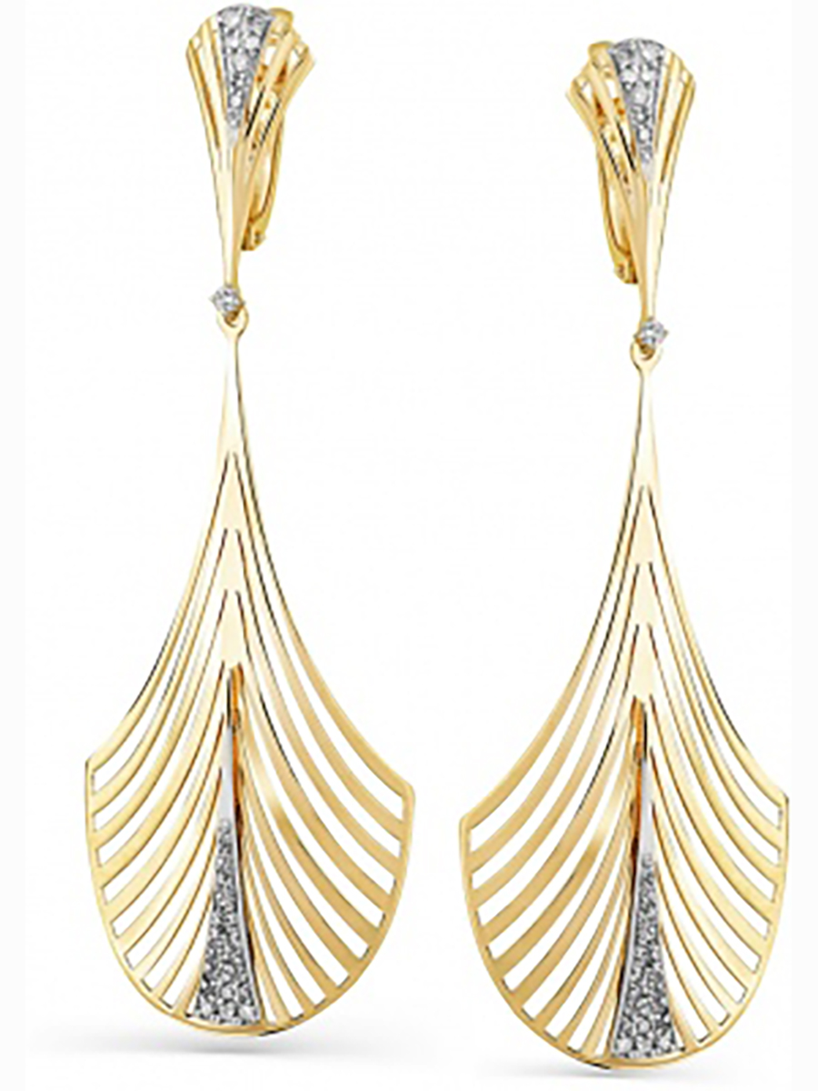 

Серьги из красного золота с 58 бриллиантами Master Brilliant 2-000-028/1, 2-000-028/1