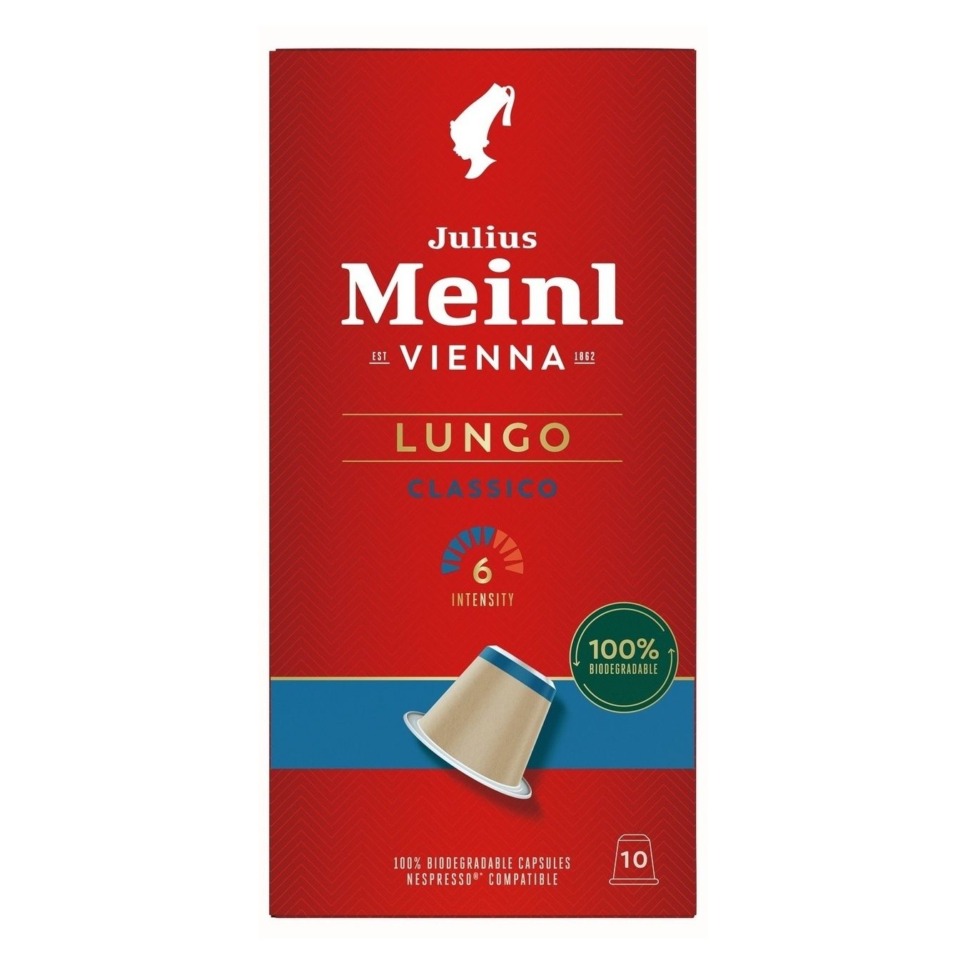 Кофе Julius Meinl Lungo Classico Bio арабика в капсулах 5,6 г х 10 шт 10 шт