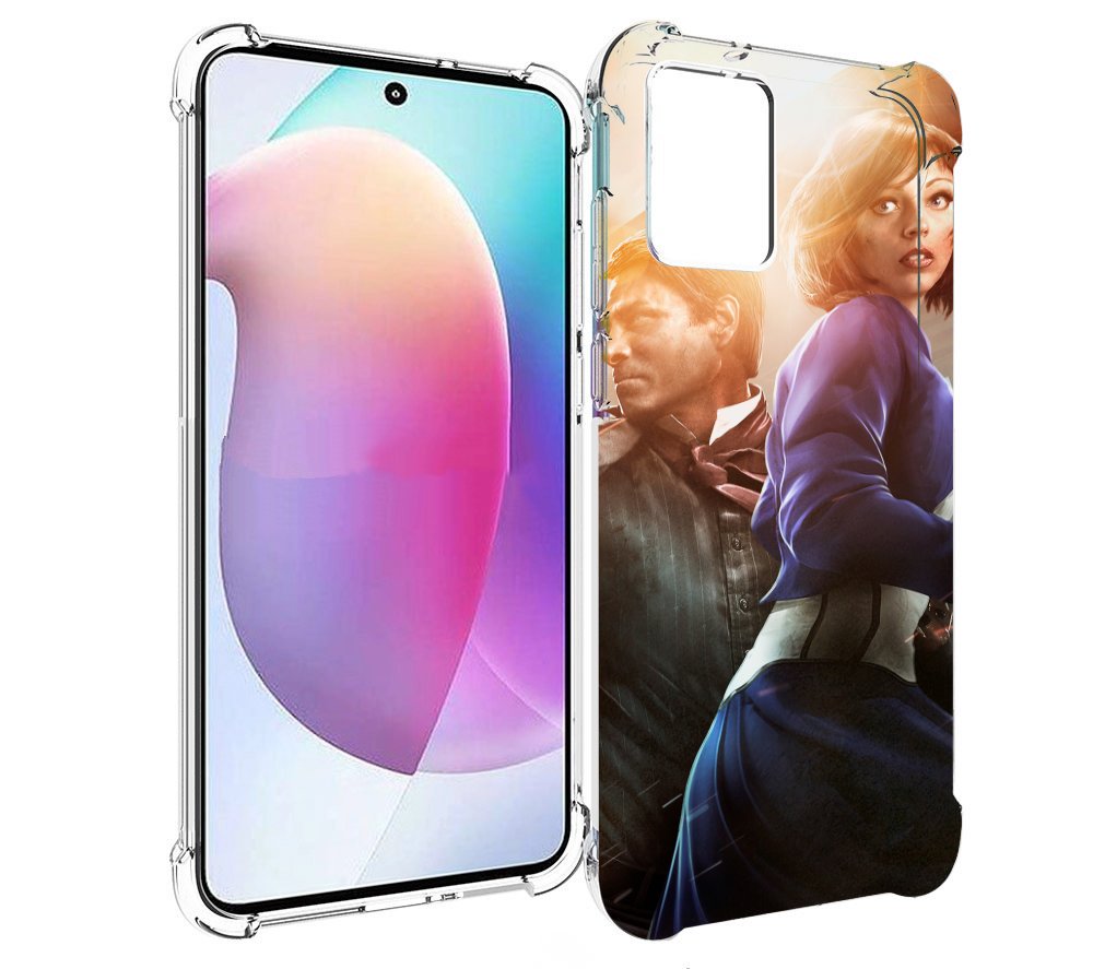 

Чехол MyPads Bioshock Infinite для Motorola Edge 30 Neo, Прозрачный, Tocco