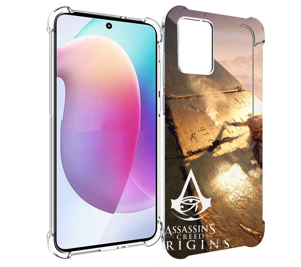 

Чехол MyPads Assassin's Creed Origins для Motorola Edge 30 Neo, Прозрачный, Tocco