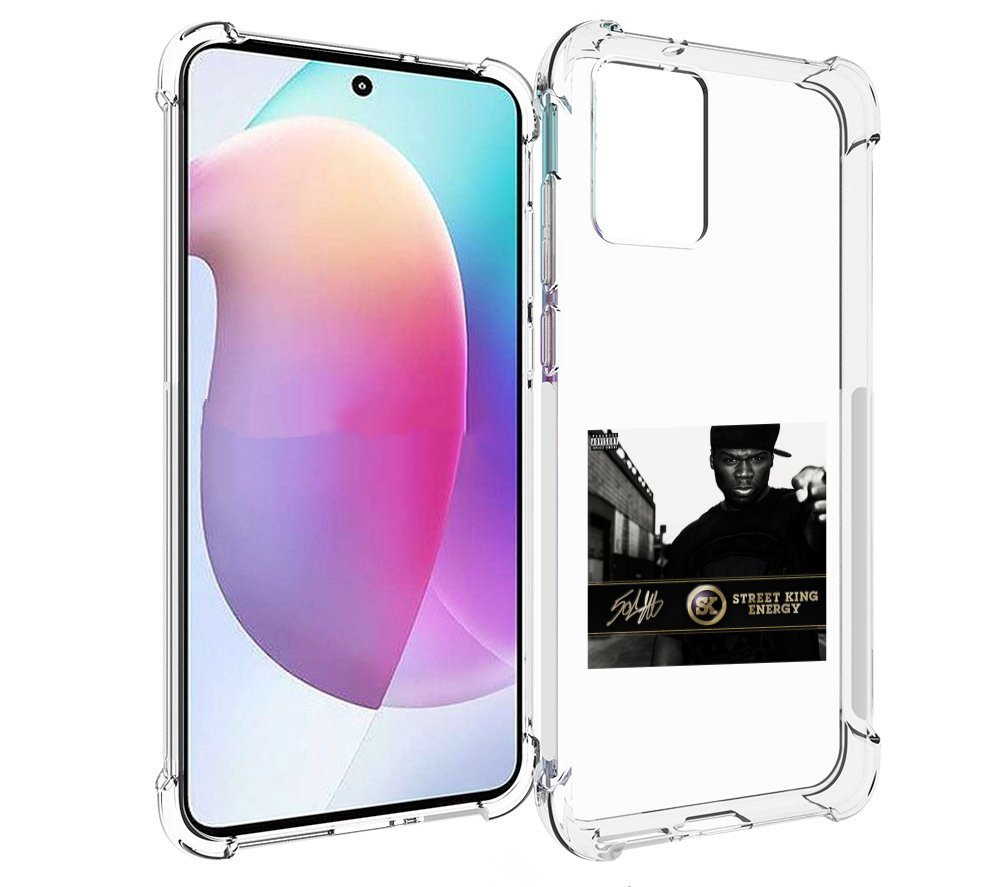 

Чехол MyPads 50 Cent - Street King Energy для Motorola Edge 30 Neo, Прозрачный, Tocco