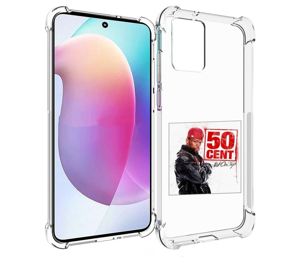 

Чехол MyPads 50 Cent - Still On Top для Motorola Edge 30 Neo, Прозрачный, Tocco