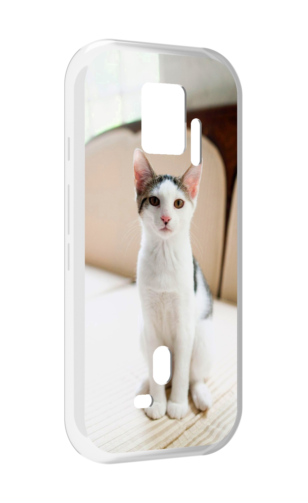Чехол MyPads порода кошка эгеи?ская для ZTE Nubia Red Magic 7S Pro