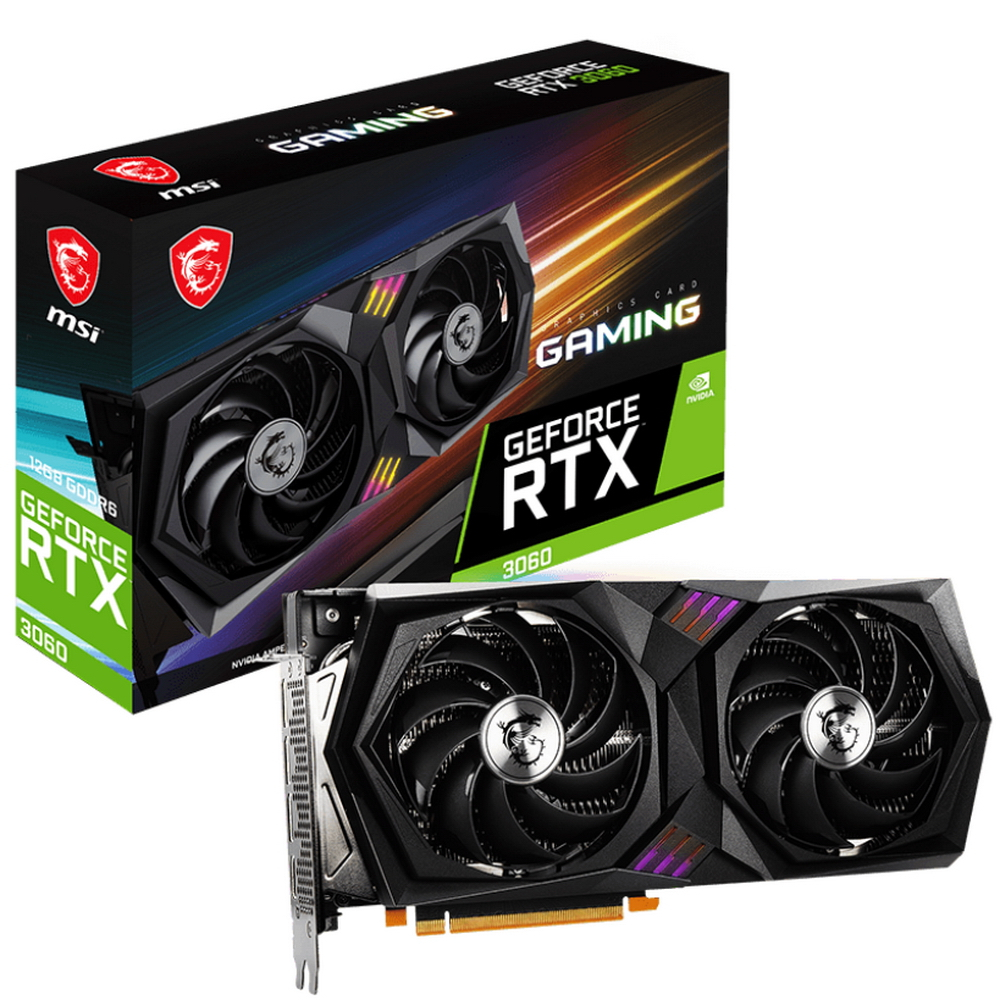 фото Видеокарта msi nvidia geforce rtx 3060 (rtx 3060 gaming 12g)