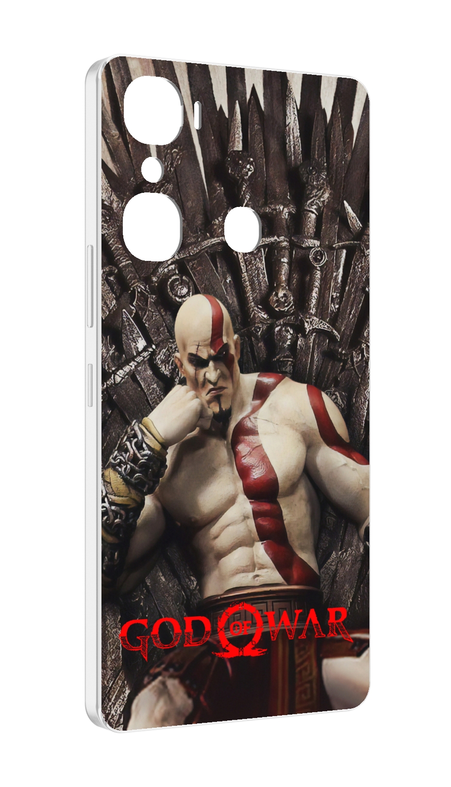 

Чехол MyPads God of War Кратос для Infinix Hot 12 Pro, Прозрачный, Tocco