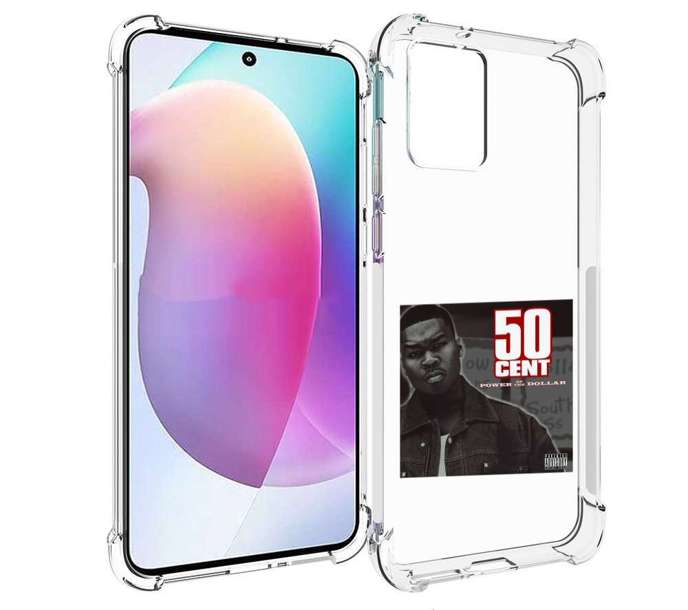 

Чехол MyPads 50 Cent - Power Of The Dollar для Motorola Edge 30 Neo, Прозрачный, Tocco