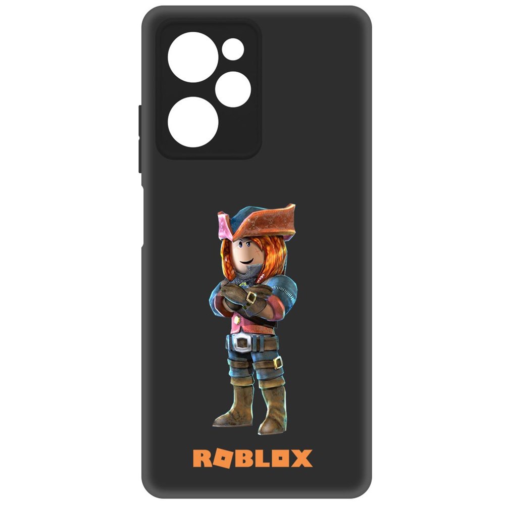 

Чехол-накладка Софт Roblox-Эзебель для Poco X5 Pro, Черный
