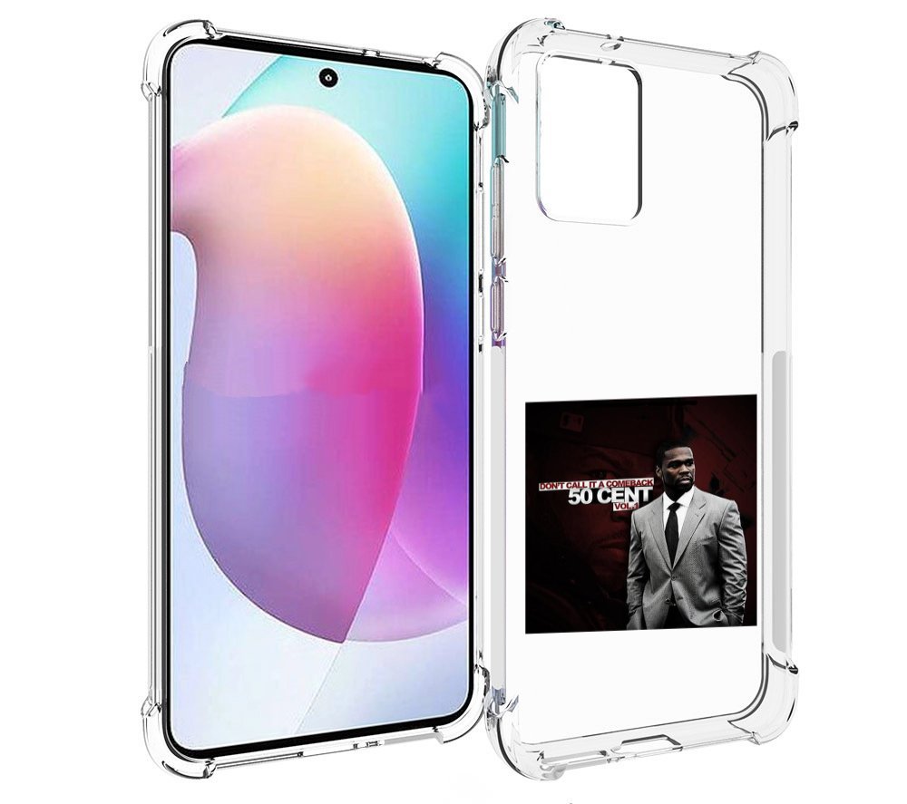 

Чехол MyPads 50 Cent - Dont Call It A Comeback Vol для Motorola Edge 30 Neo, Прозрачный, Tocco