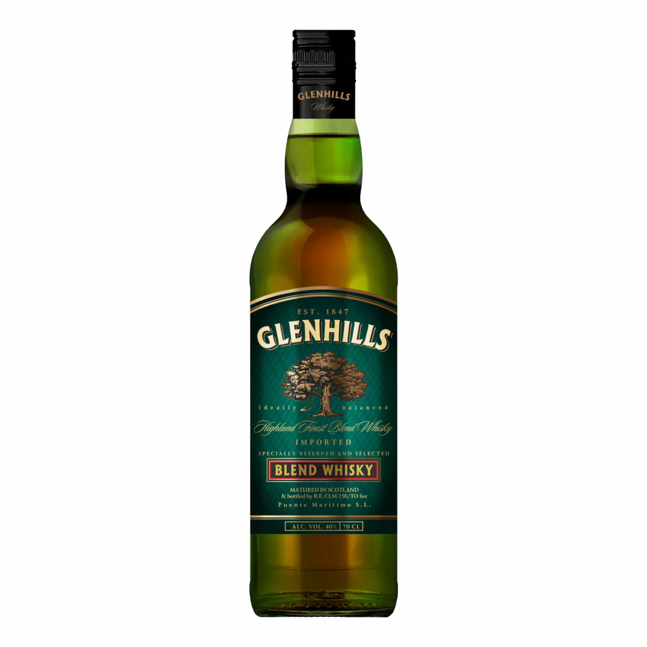 

Виски Glenshiel Blend купажированный 40% 0,7 л Испания