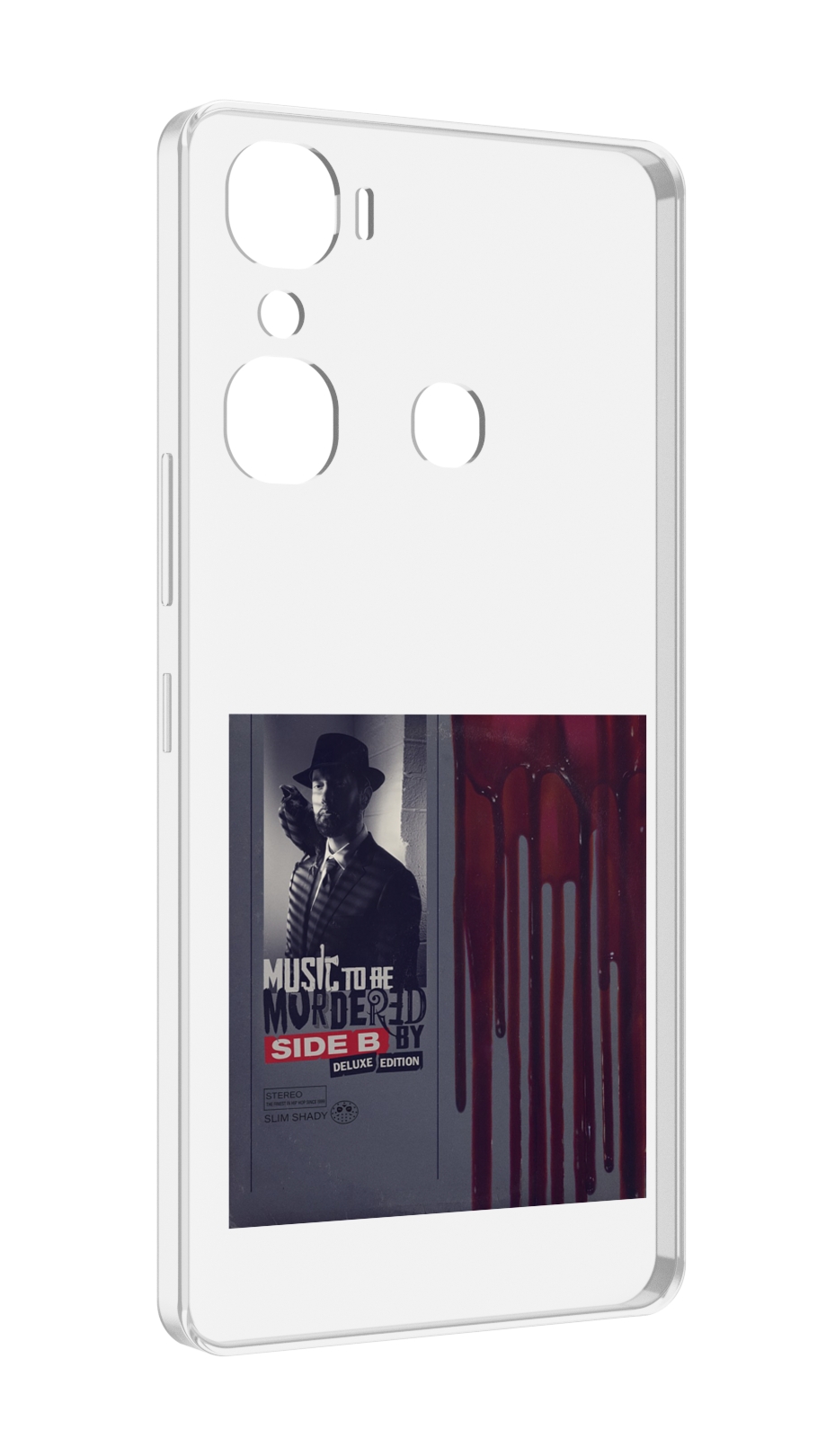 

Чехол MyPads Eminem Music to be murdered by для Infinix Hot 12 Pro, Прозрачный, Tocco