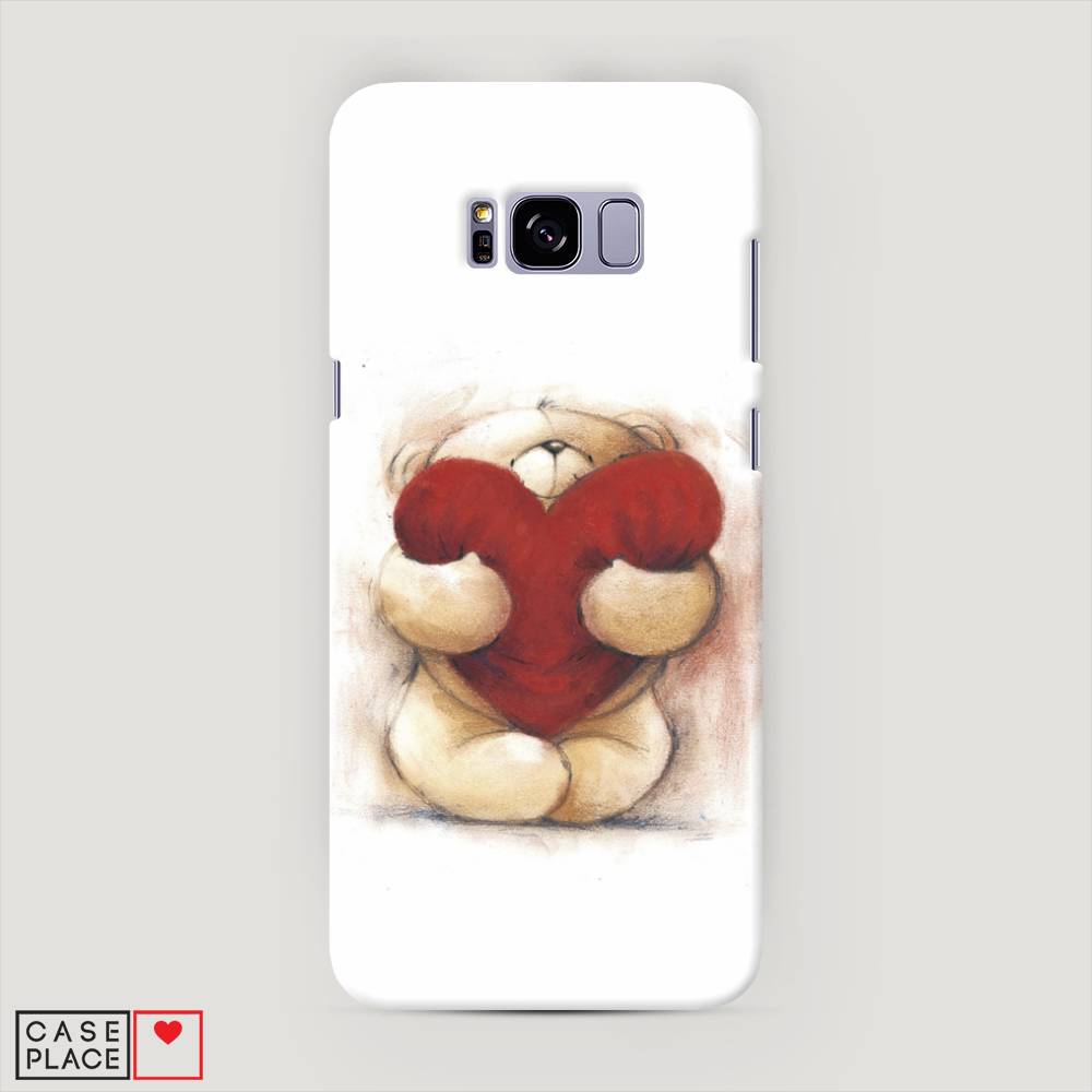 

Чехол Awog "Мишка с сердцем 1" для Samsung Galaxy S8 +, 24820-5