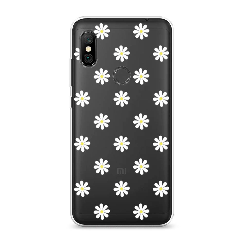 

Силиконовый чехол "Маленькие ромашки" на Xiaomi Redmi Note 6 Pro, 34650-8
