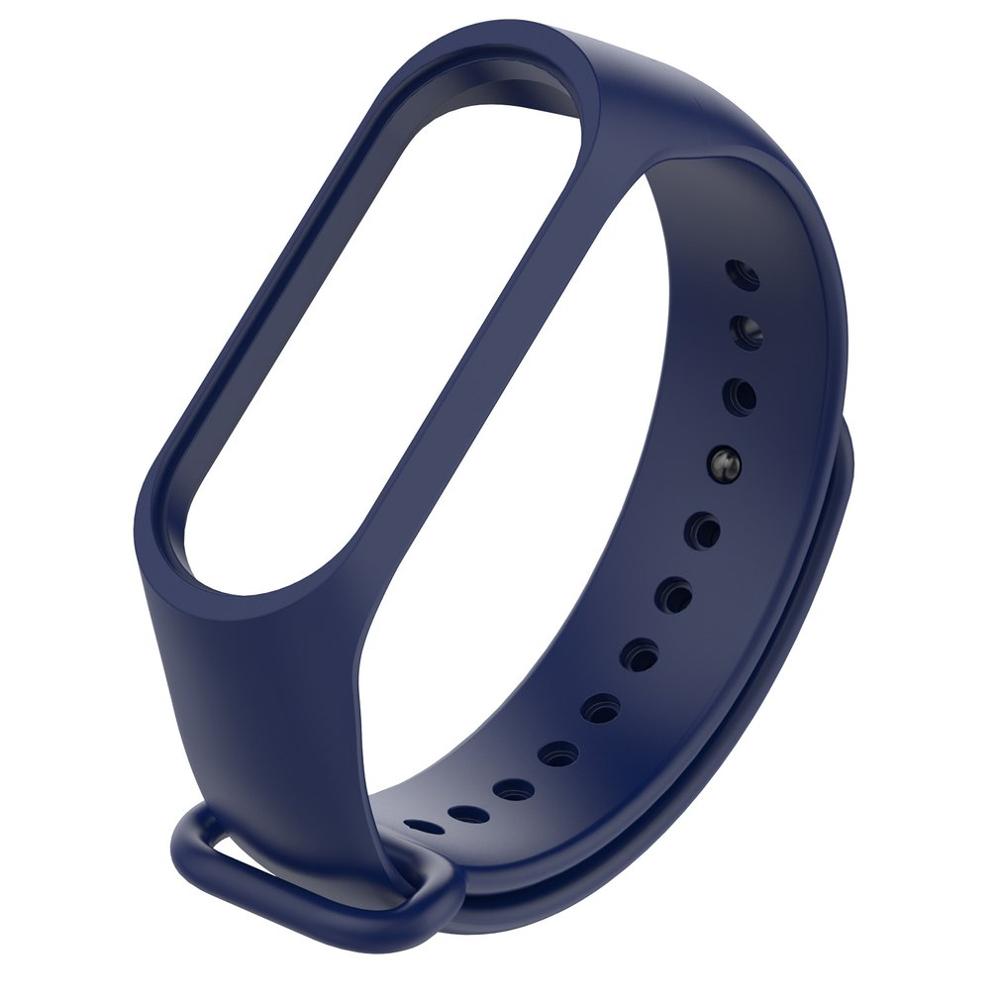 

Сменный силиконовый ремешок для Mi Band 5 / Темно-синий, band/mi5/darkblue