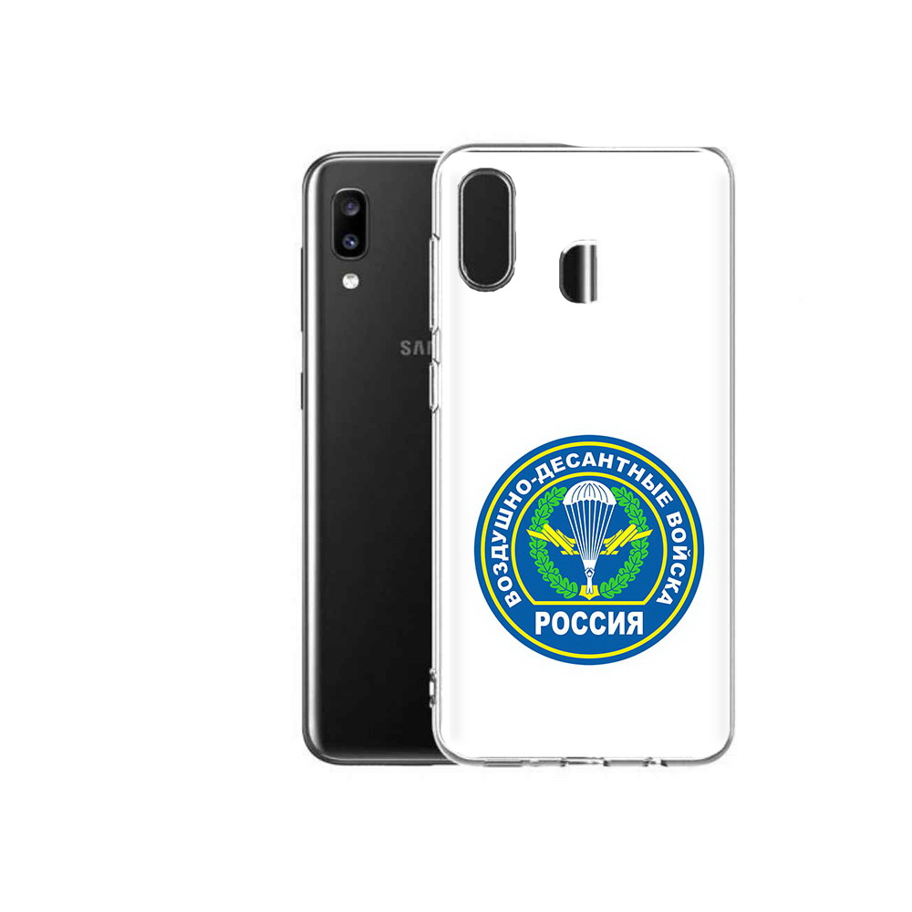 

Чехол MyPads Tocco для Samsung Galaxy A20 вдв, Прозрачный, Tocco