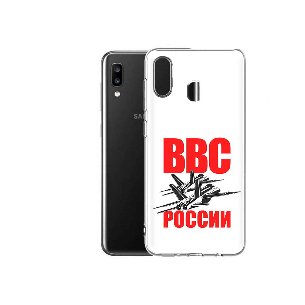 

Чехол MyPads Tocco для Samsung Galaxy A20 ввс, Прозрачный, Tocco