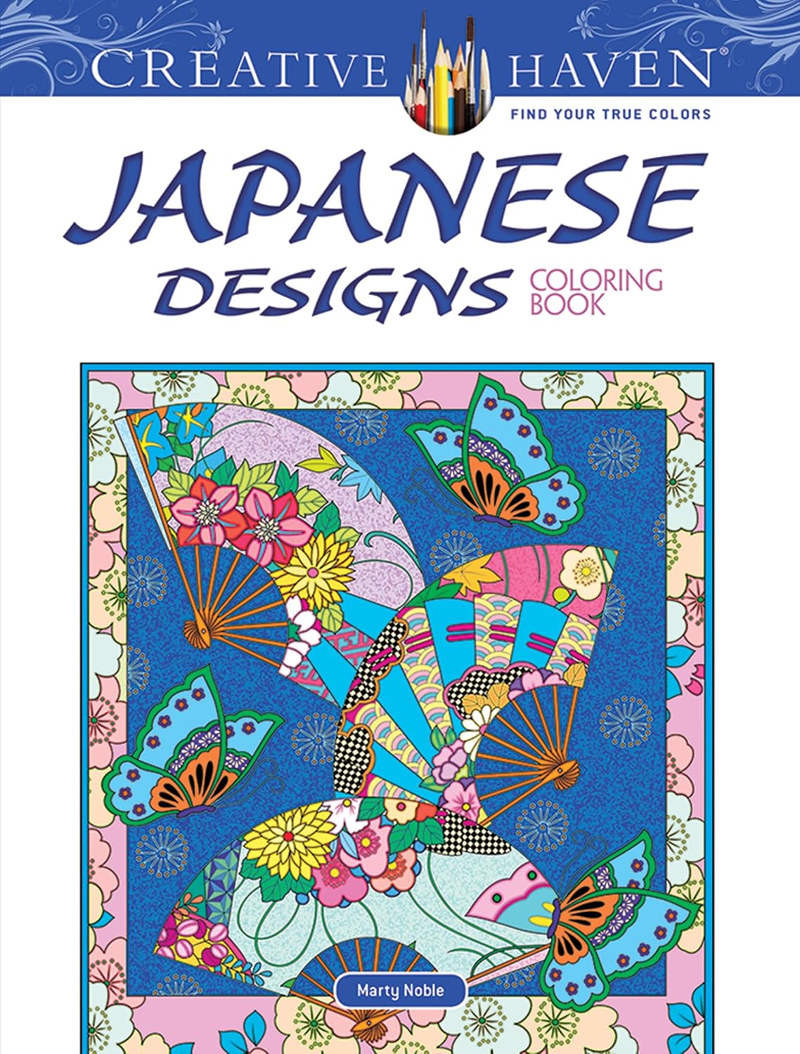 

Creative Haven Japanese Designs Coloring Book. Noble Marty