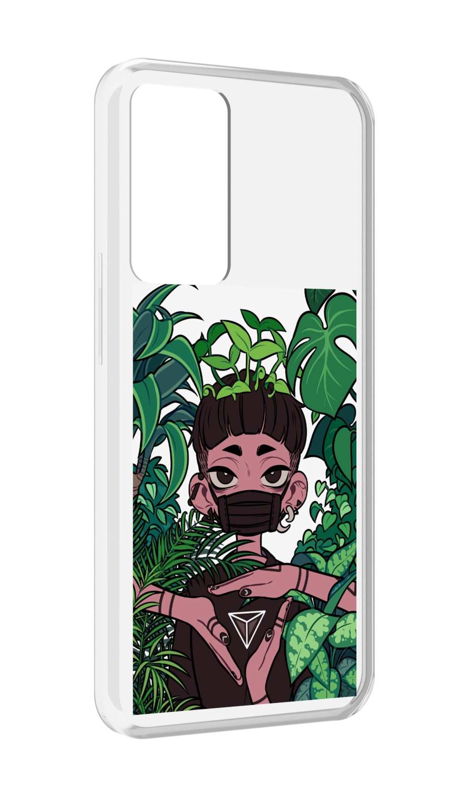 

Чехол MyPads девушка в природе женский для OPPO Reno 8 Lite, Прозрачный, Tocco